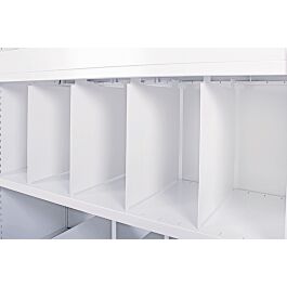 Fixed Height Dividers for Delta Plus Shelving