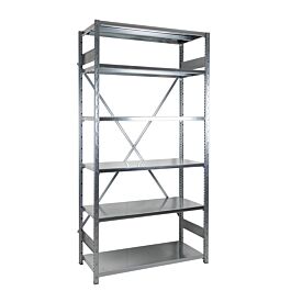 Expo 4G Galvanised Shelving