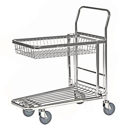 Folding Top Shelf Stock Trolleys
