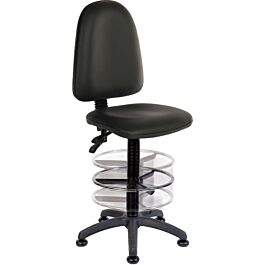 Ergo Twin PU Deluxe Draughter Chair