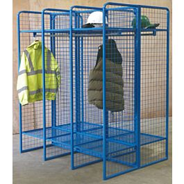 Wire Mesh Storage Compartments - Double Sided Unit
